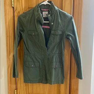 Green Military Style Jacket